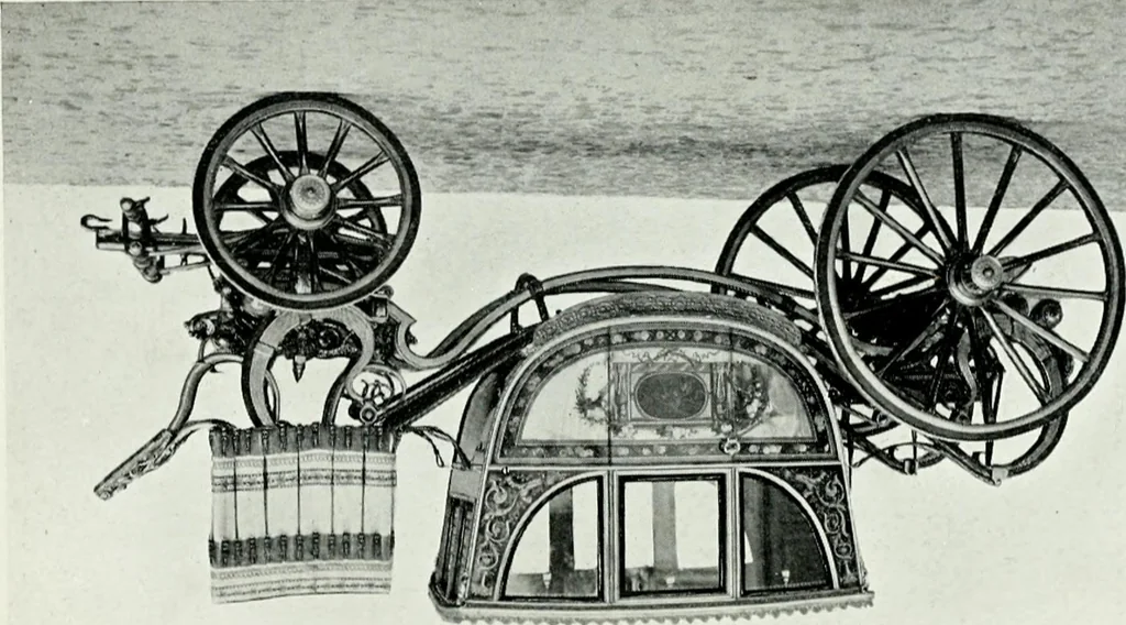 An illustration from The Royal Palace, Madrid, 1900, leaf 70