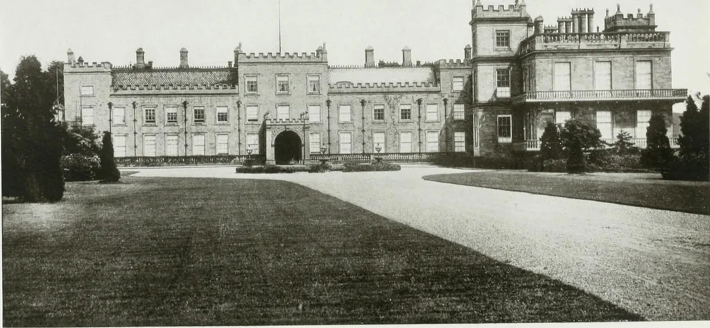 An illustration from The royal palaces, historic castles and stately homes of Great Britain;, 1913, leaf 122