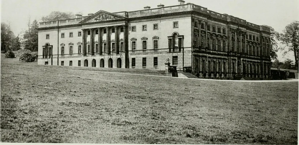 An illustration from The royal palaces, historic castles and stately homes of Great Britain;, 1913, leaf 123