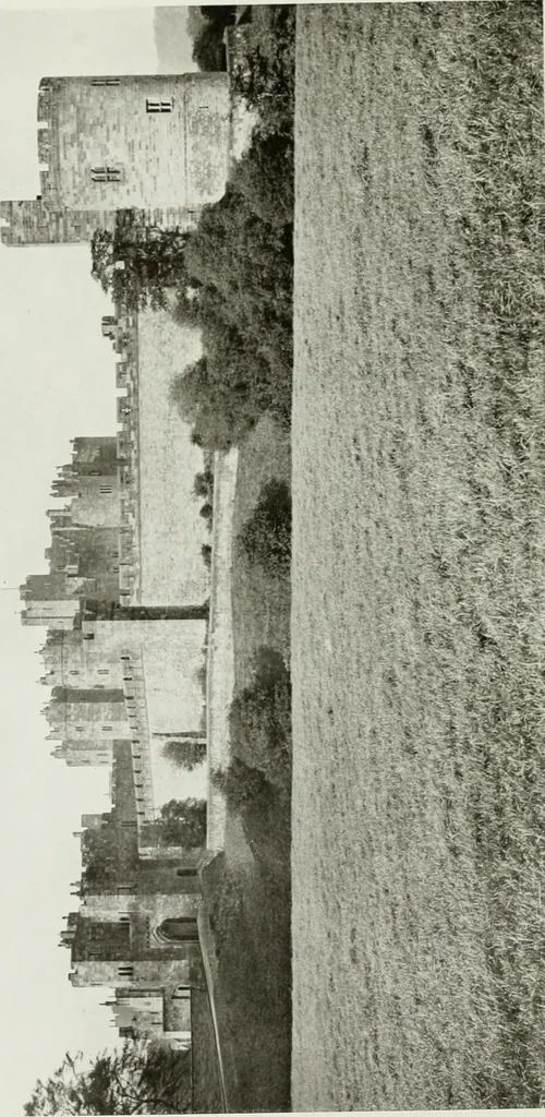 An illustration from The royal palaces, historic castles and stately homes of Great Britain;, 1913, leaf 37