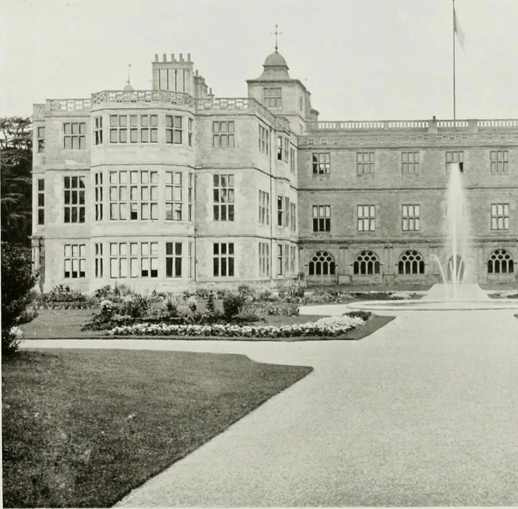 An illustration from The royal palaces, historic castles and stately homes of Great Britain;, 1913, leaf 39