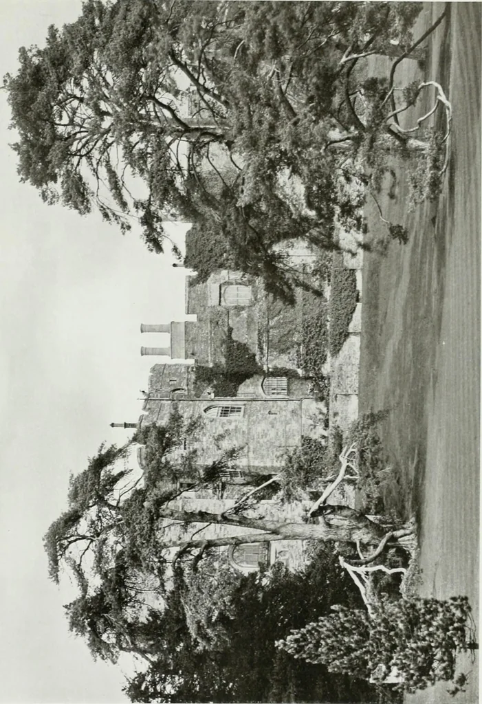 An illustration from The royal palaces, historic castles and stately homes of Great Britain;, 1913, leaf 44