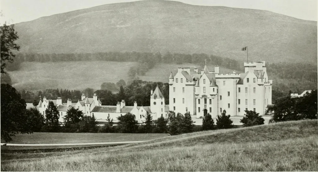 An illustration from The royal palaces, historic castles and stately homes of Great Britain;, 1913, leaf 45