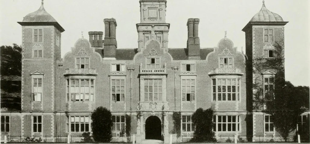 An illustration from The royal palaces, historic castles and stately homes of Great Britain;, 1913, leaf 47