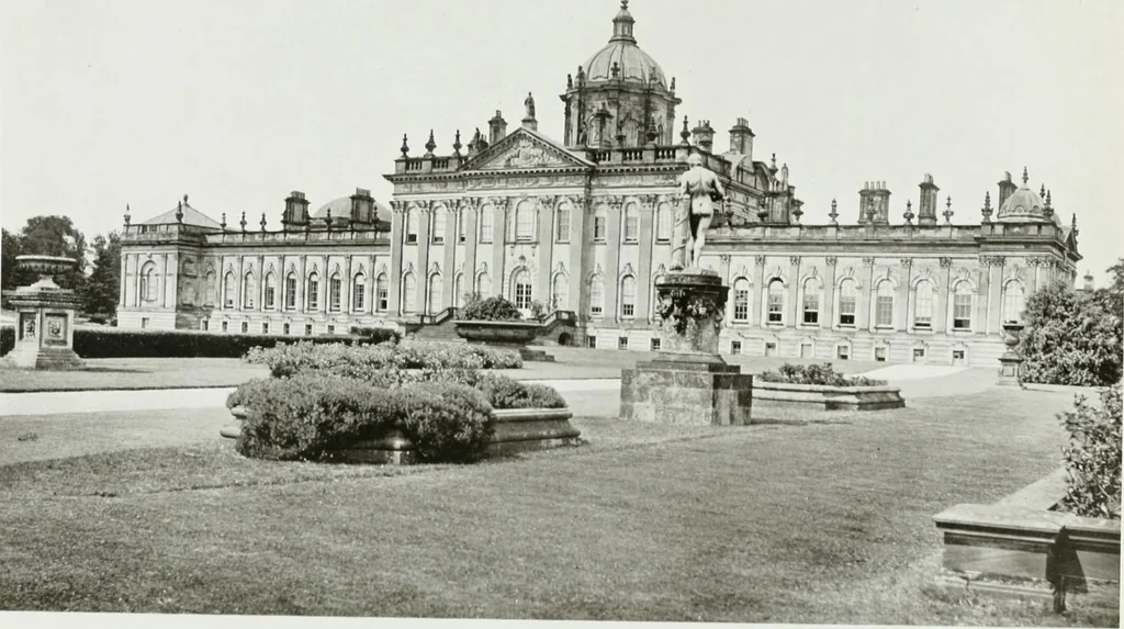 An illustration from The royal palaces, historic castles and stately homes of Great Britain;, 1913, leaf 56