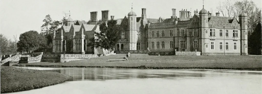 An illustration from The royal palaces, historic castles and stately homes of Great Britain;, 1913, leaf 58