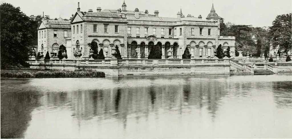 An illustration from The royal palaces, historic castles and stately homes of Great Britain;, 1913, leaf 63