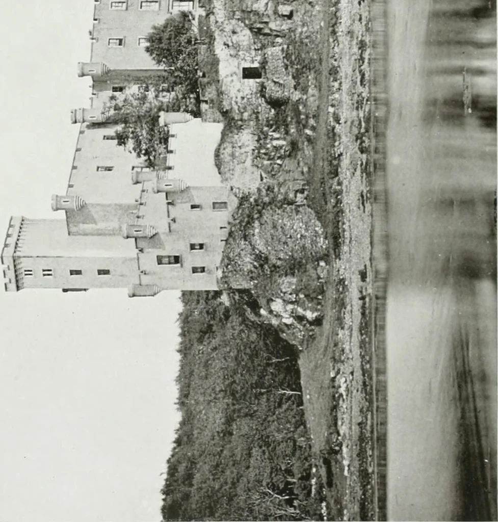 An illustration from The royal palaces, historic castles and stately homes of Great Britain;, 1913, leaf 70