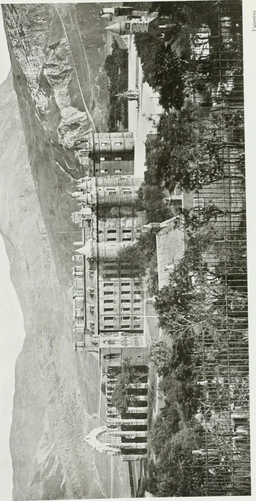 An illustration from The royal palaces, historic castles and stately homes of Great Britain;, 1913, leaf 86