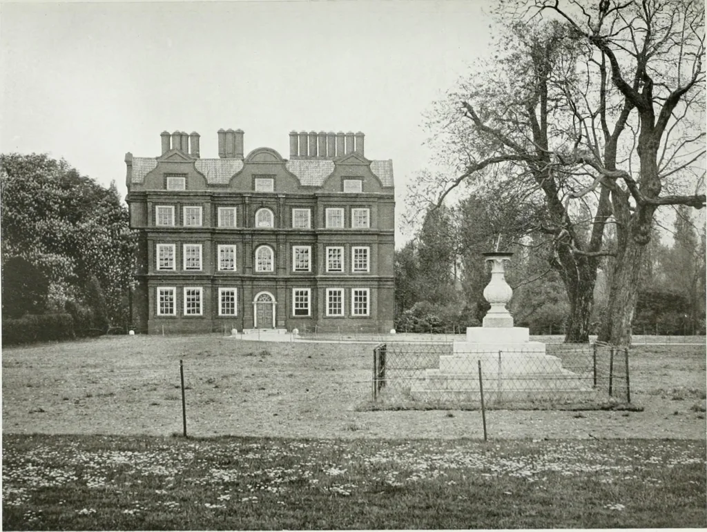 An illustration from The royal palaces, historic castles and stately homes of Great Britain;, 1913, leaf 90