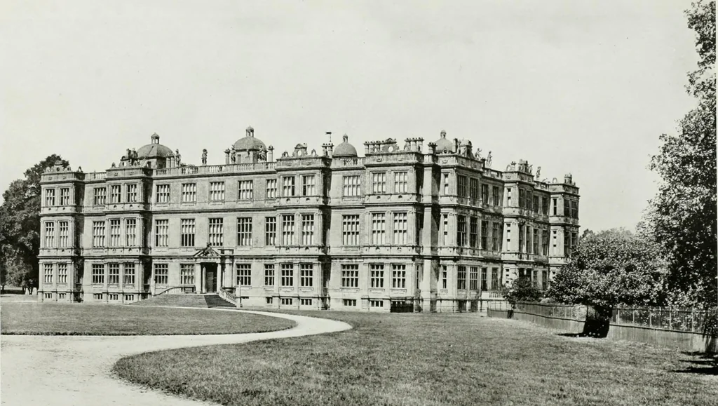 An illustration from The royal palaces, historic castles and stately homes of Great Britain;, 1913, leaf 97