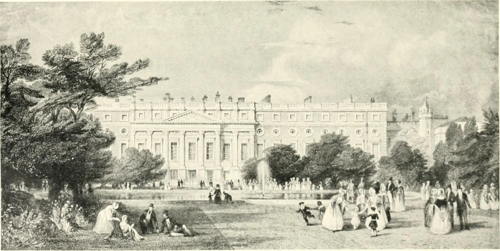 An illustration from Royal palaces of England;, 1911, leaf 218