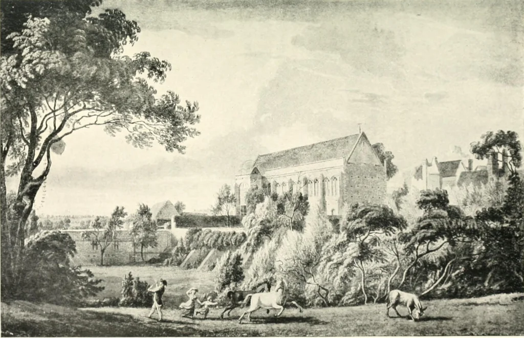 An illustration from Royal palaces of England;, 1911, leaf 240