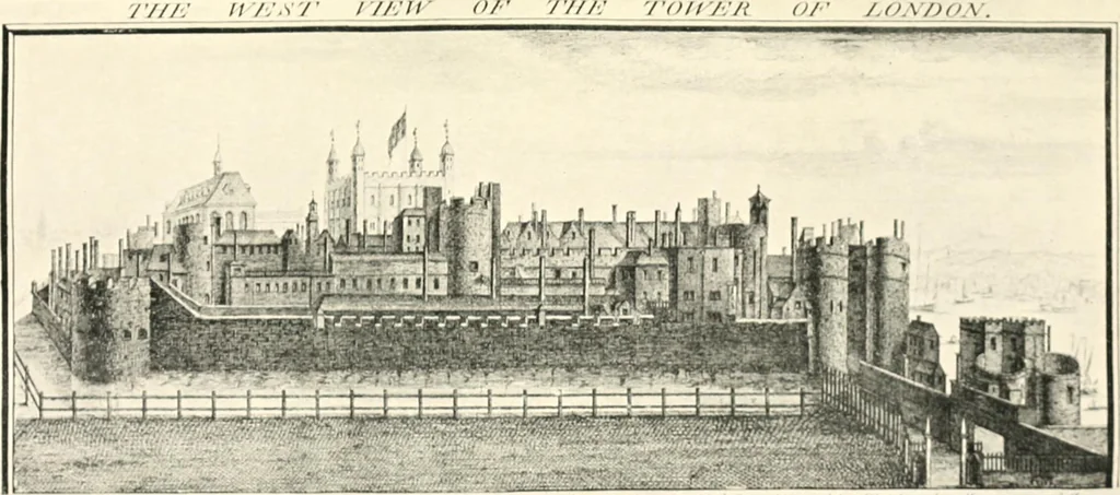 An illustration from Royal palaces of England;, 1911, leaf 440