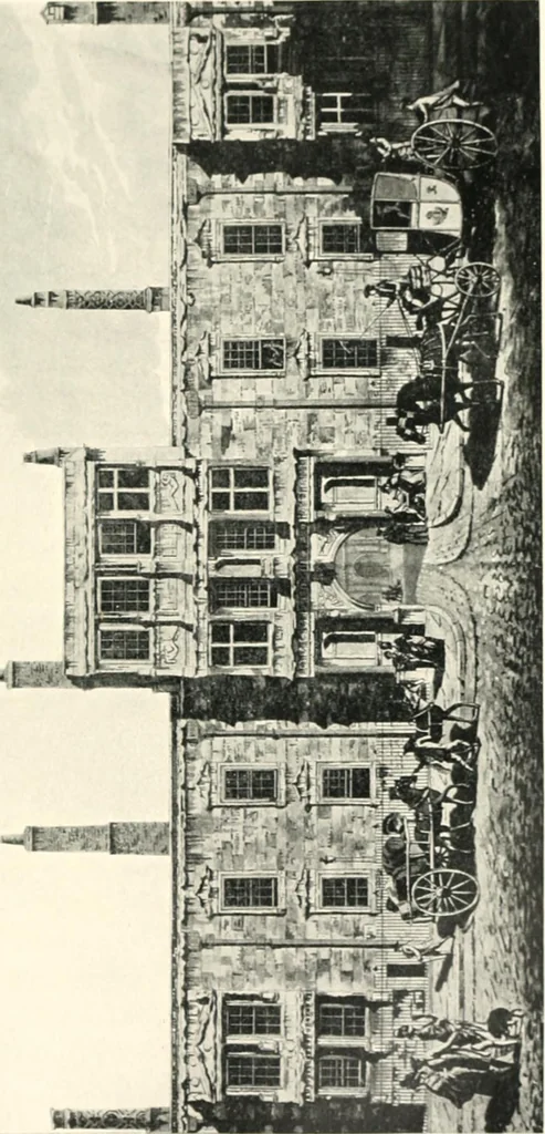 An illustration from Royal palaces of England;, 1911, leaf 60
