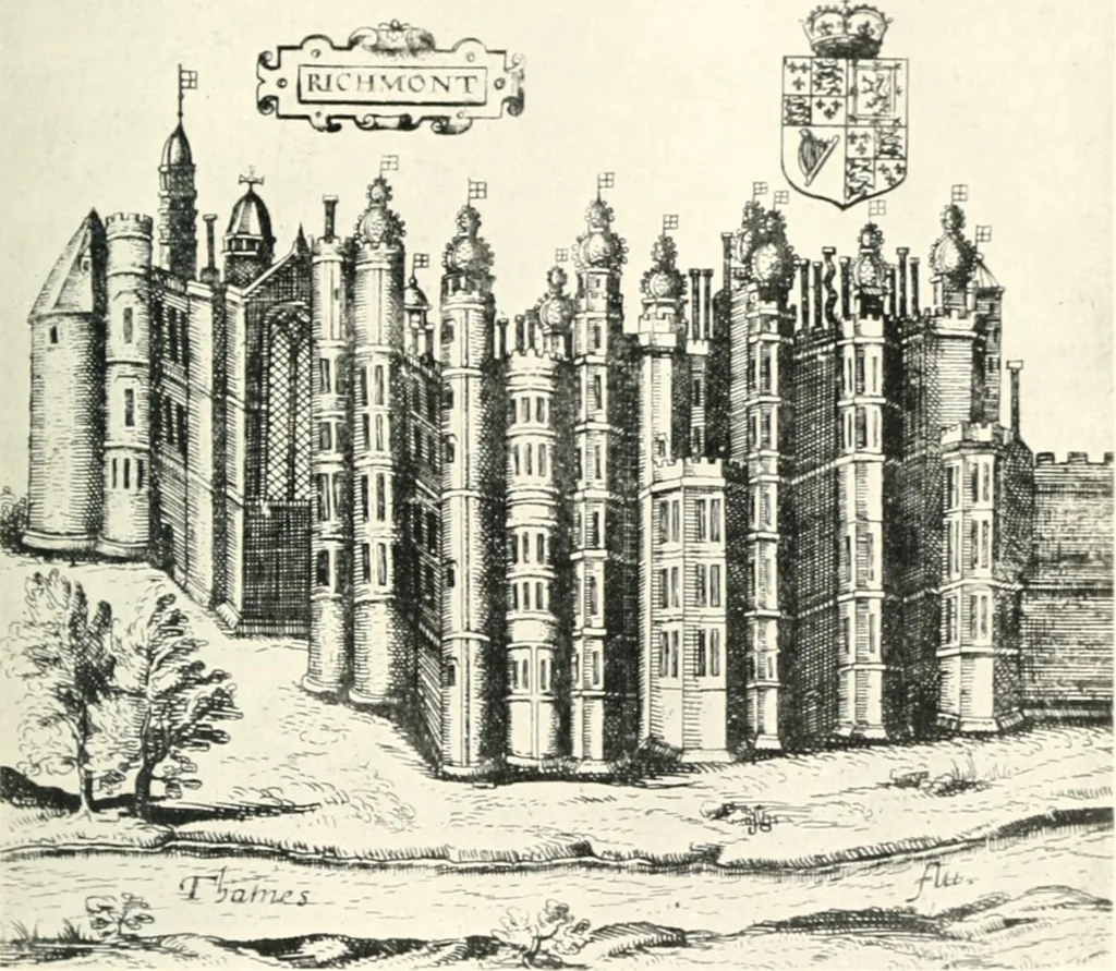 An illustration from Royal palaces of England;, 1911, leaf 86