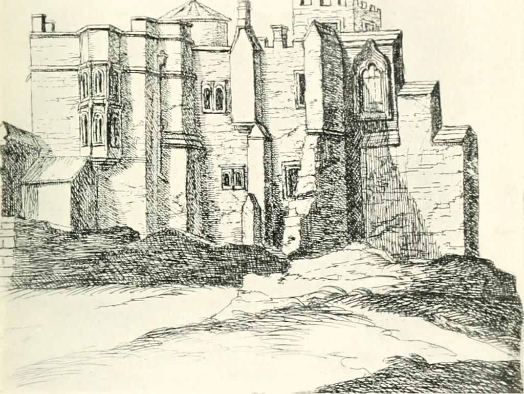 An illustration from Royal palaces of England;, 1911, leaf 96