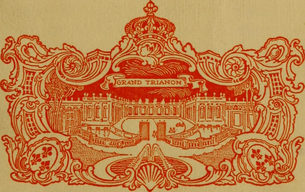 An illustration from Royal palaces and parks of France, 1910, leaf 12