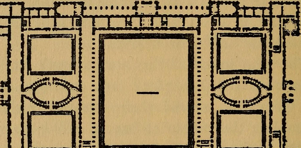 An illustration from Royal palaces and parks of France, 1910, leaf 153
