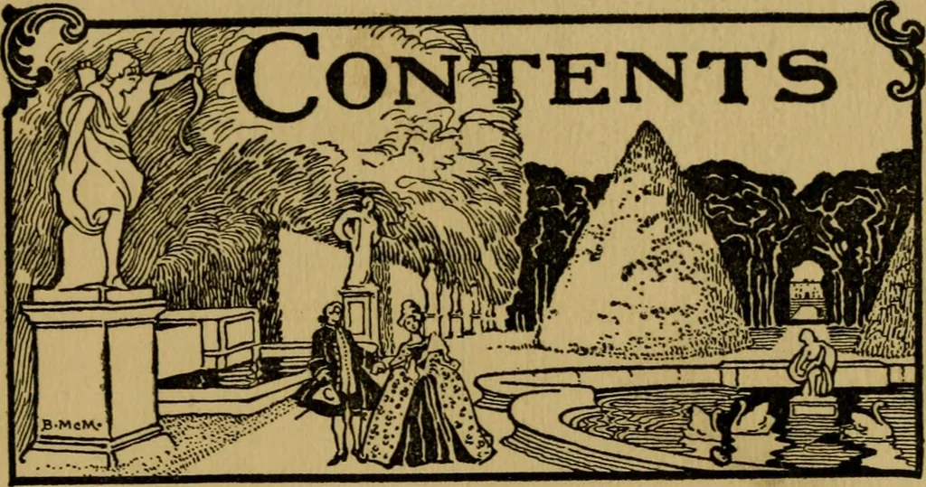 An illustration from Royal palaces and parks of France, 1910, leaf 18