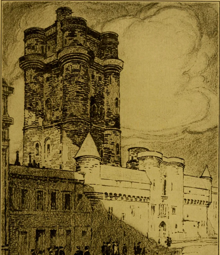 An illustration from Royal palaces and parks of France, 1910, leaf 232
