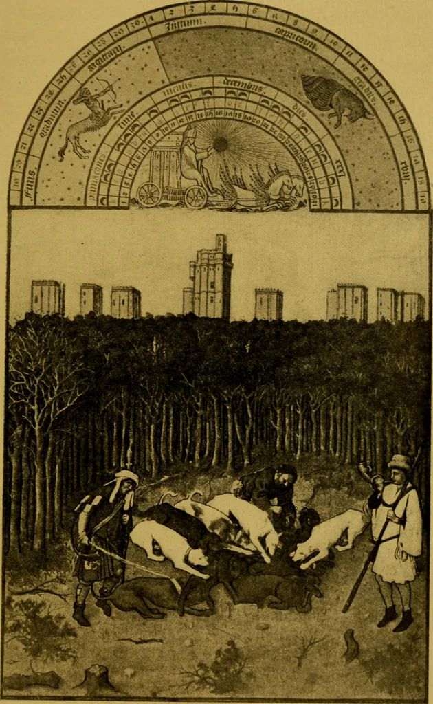 An illustration from Royal palaces and parks of France, 1910, leaf 236