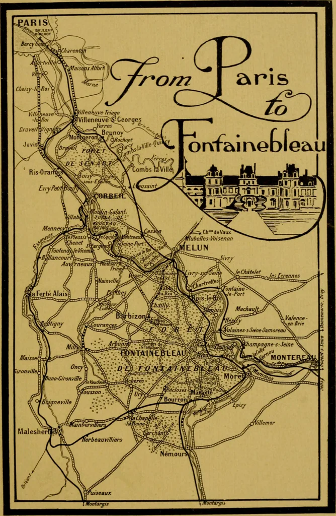 An illustration from Royal palaces and parks of France, 1910, leaf 244