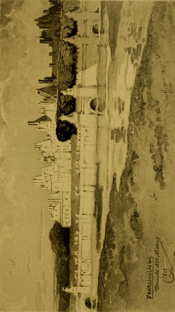 An illustration from Royal palaces and parks of France, 1910, leaf 252