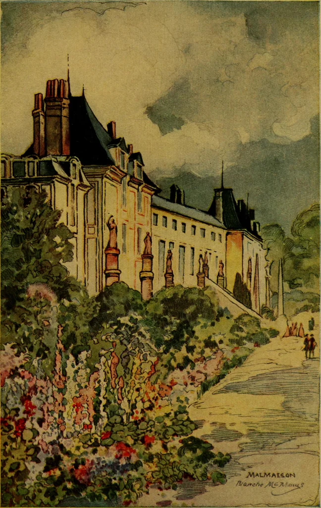 An illustration from Royal palaces and parks of France, 1910, leaf 296