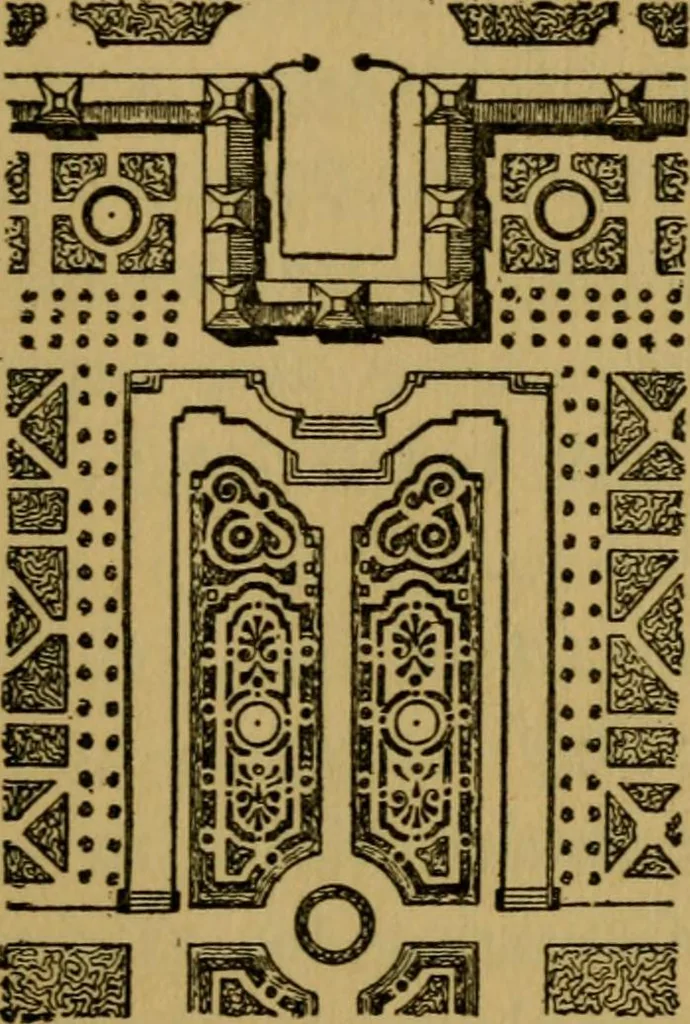 An illustration from Royal palaces and parks of France, 1910, leaf 38