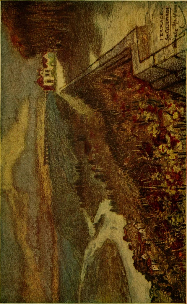 An illustration from Royal palaces and parks of France, 1910, leaf 386