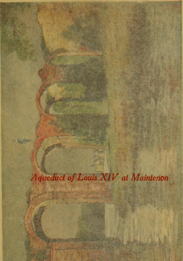 An illustration from Royal palaces and parks of France, 1910, leaf 408