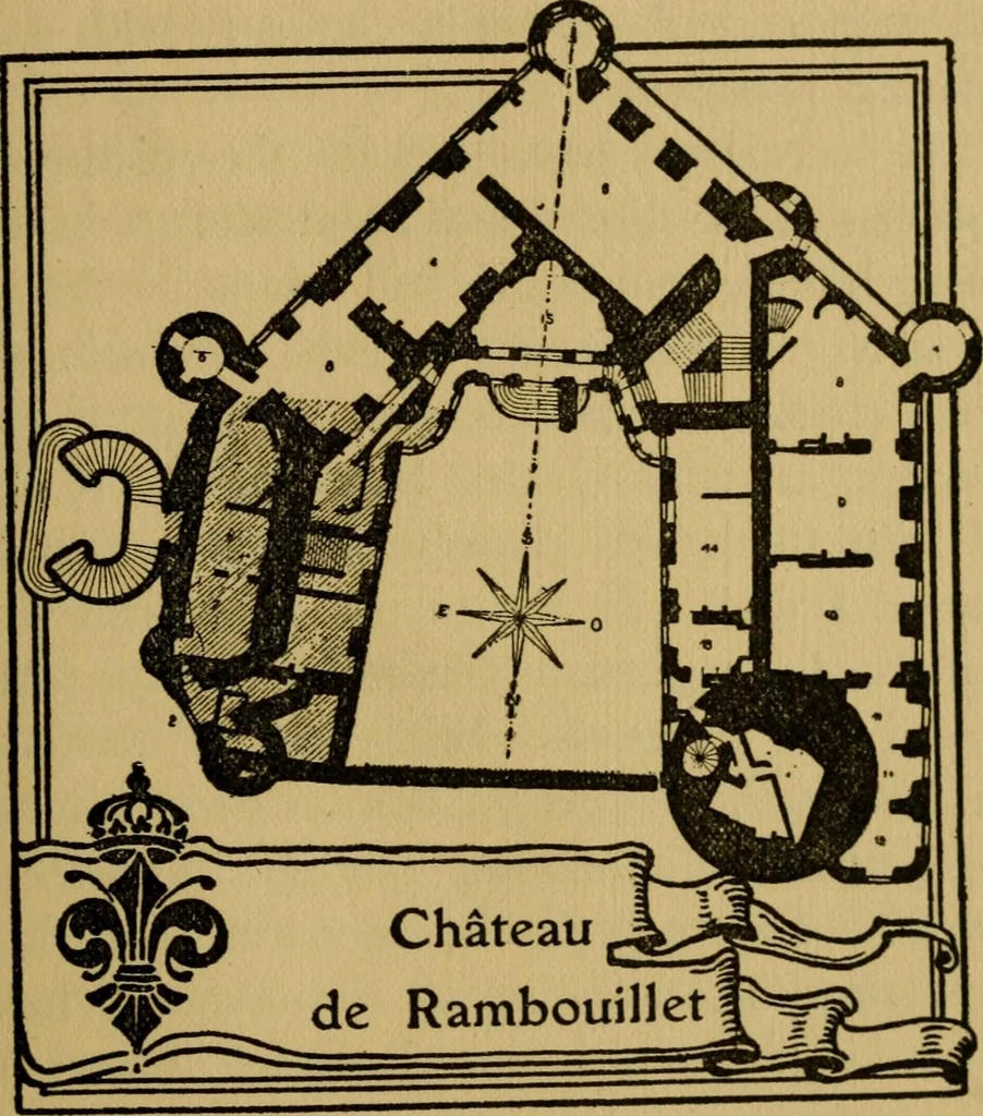 An illustration from Royal palaces and parks of France, 1910, leaf 414