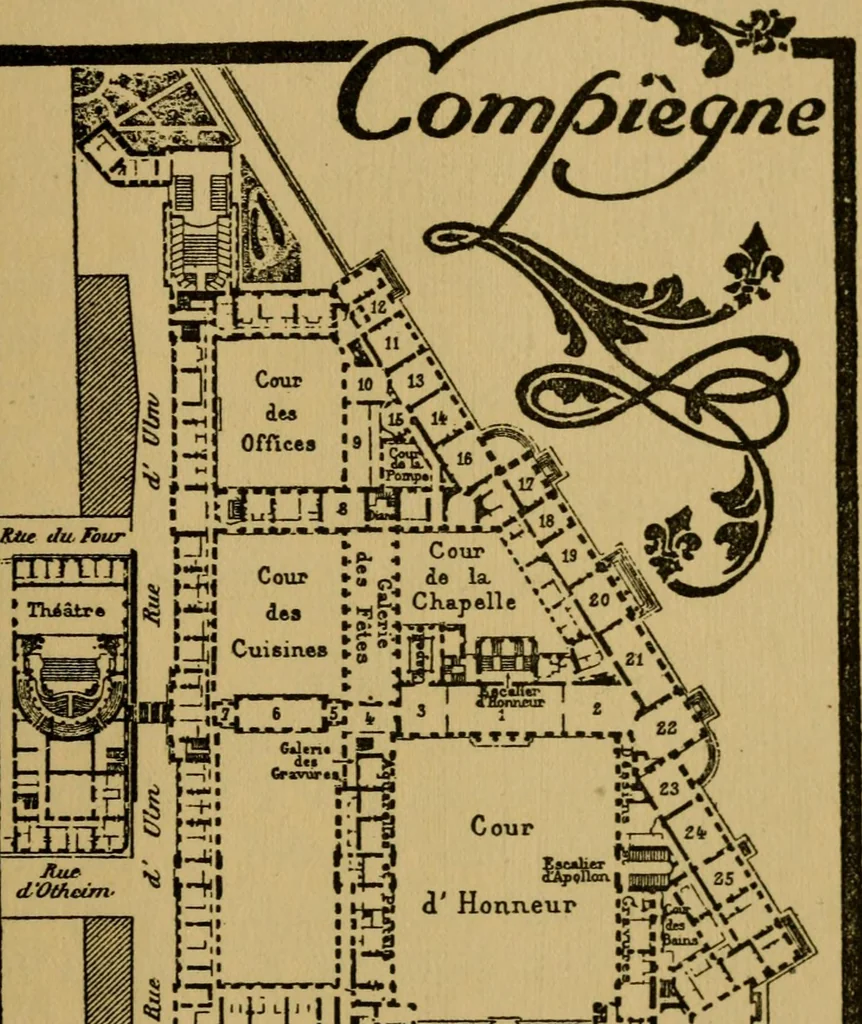 An illustration from Royal palaces and parks of France, 1910, leaf 456