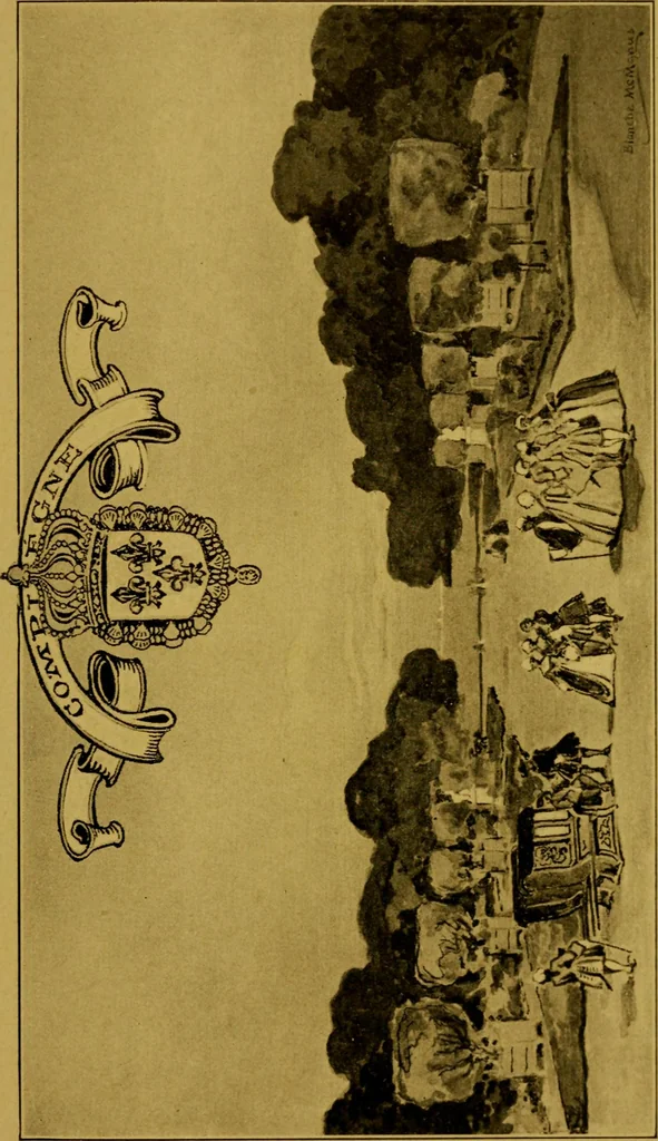 An illustration from Royal palaces and parks of France, 1910, leaf 472