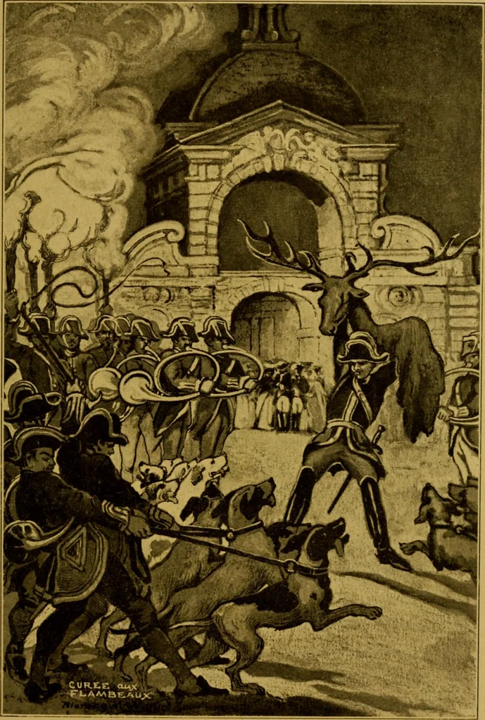 An illustration from Royal palaces and parks of France, 1910, leaf 76