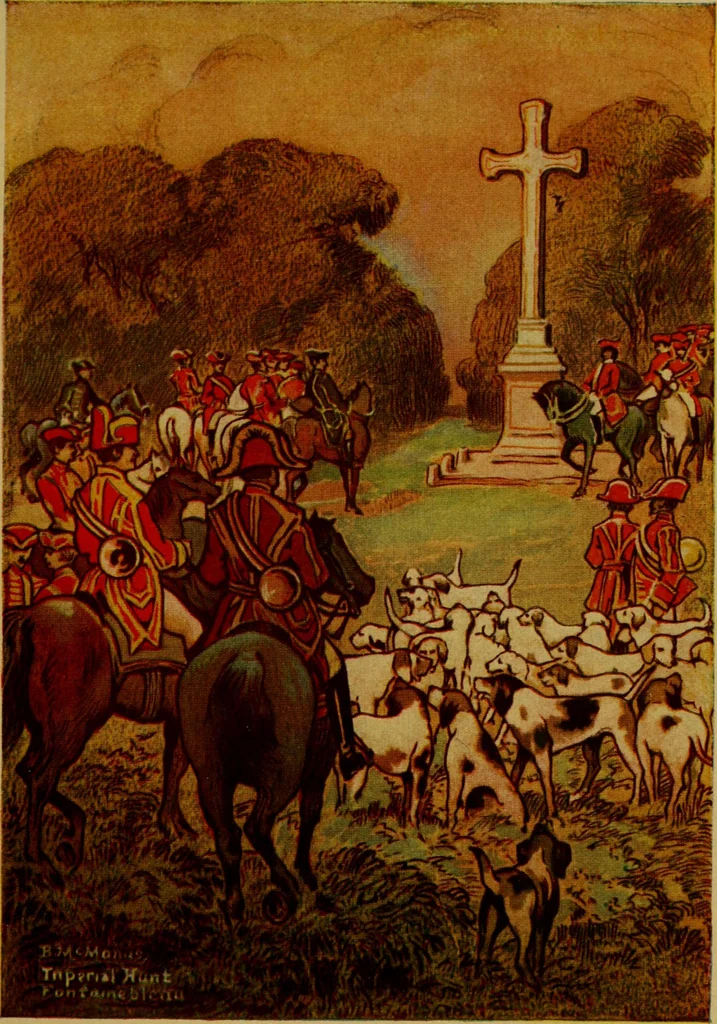 An illustration from Royal palaces and parks of France, 1910, leaf 86