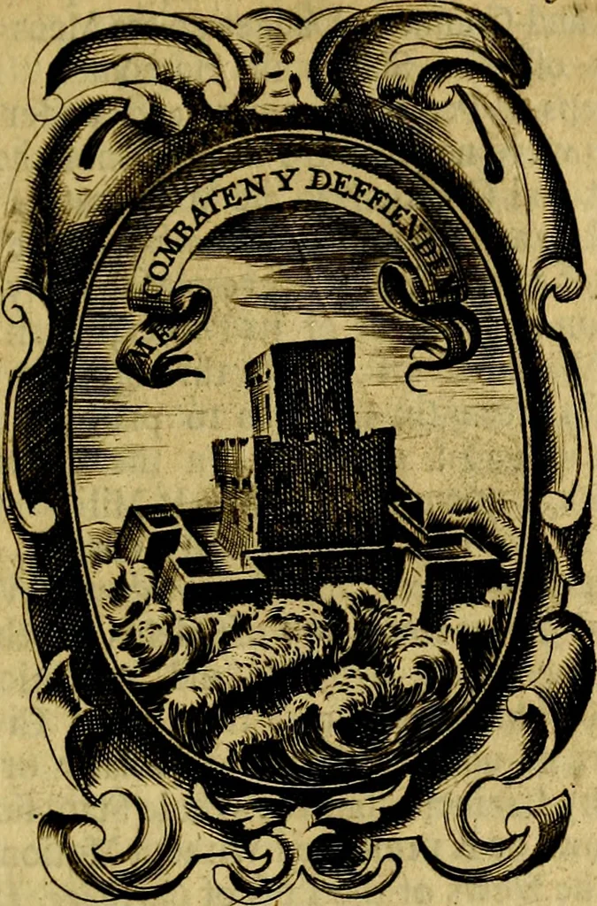 An illustration from The royal politician represented in one hundred emblems, 1700, leaf 256