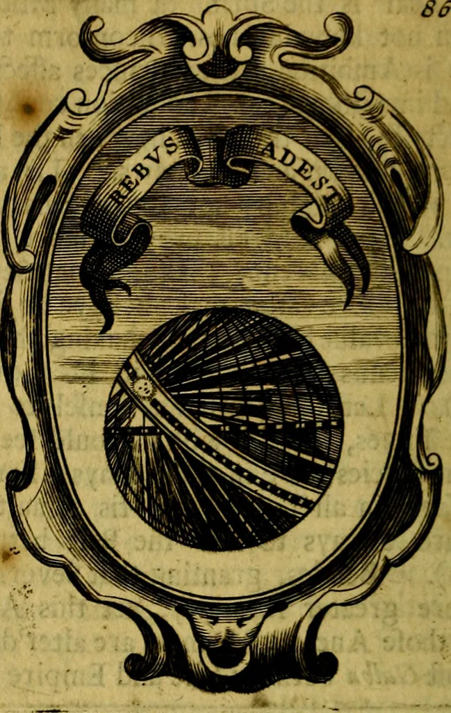 An illustration from The royal politician represented in one hundred emblems, 1700, leaf 271