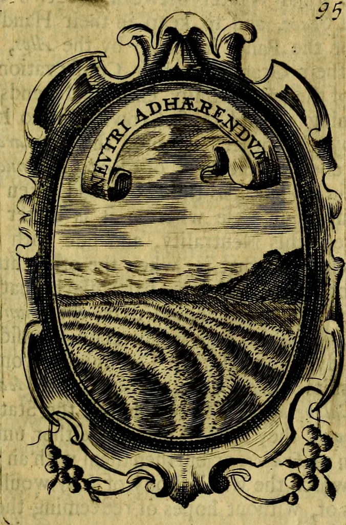 An illustration from The royal politician represented in one hundred emblems, 1700, leaf 326
