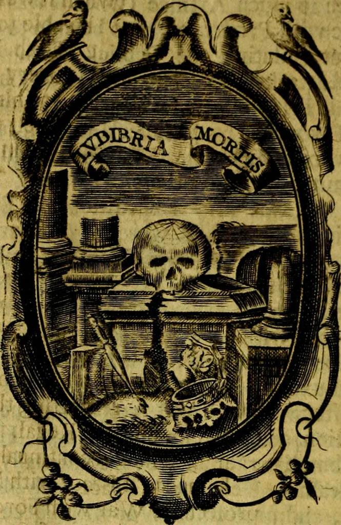 An illustration from The royal politician represented in one hundred emblems, 1700, leaf 387