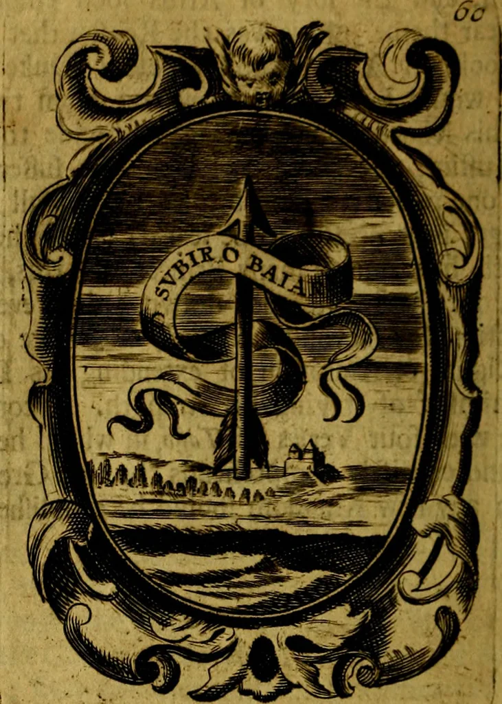 An illustration from The royal politician represented in one hundred emblems, 1700, leaf 91