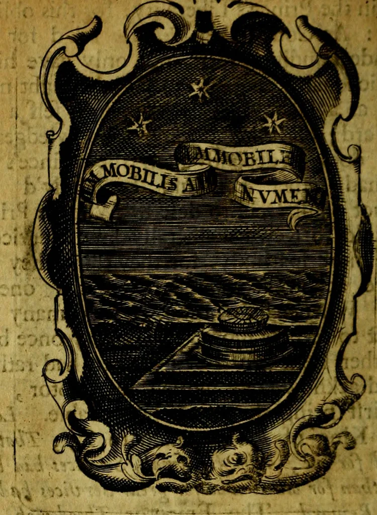 An illustration from The royal politician represented in one hundred emblems, 1700, leaf 203