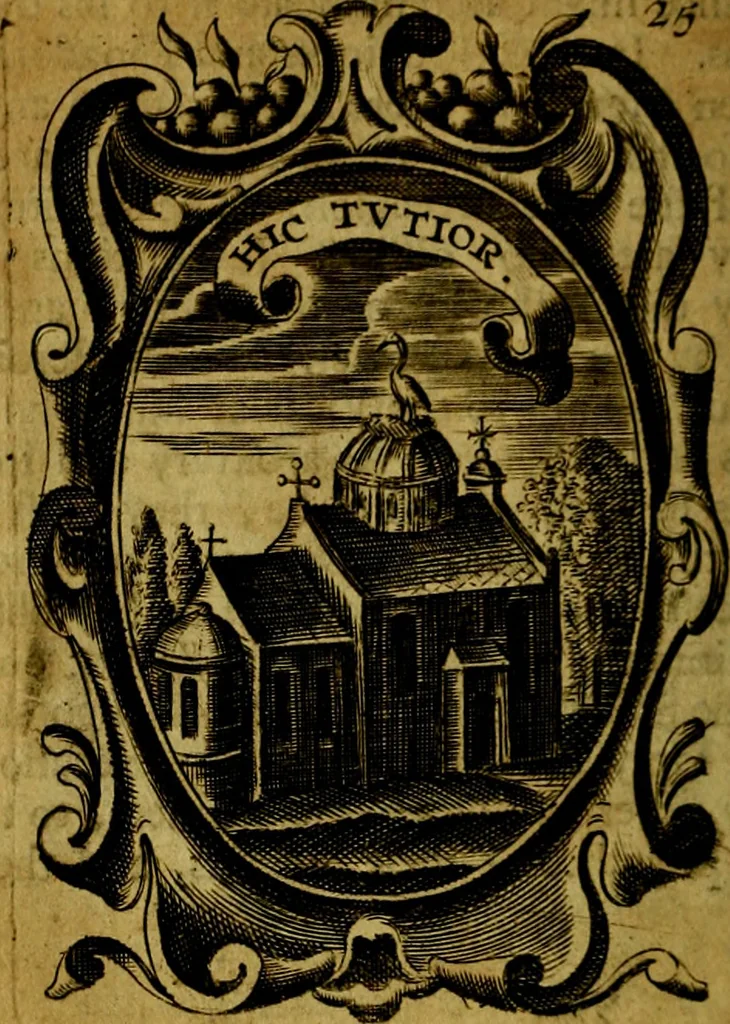 An illustration from The royal politician represented in one hundred emblems, 1700, leaf 209
