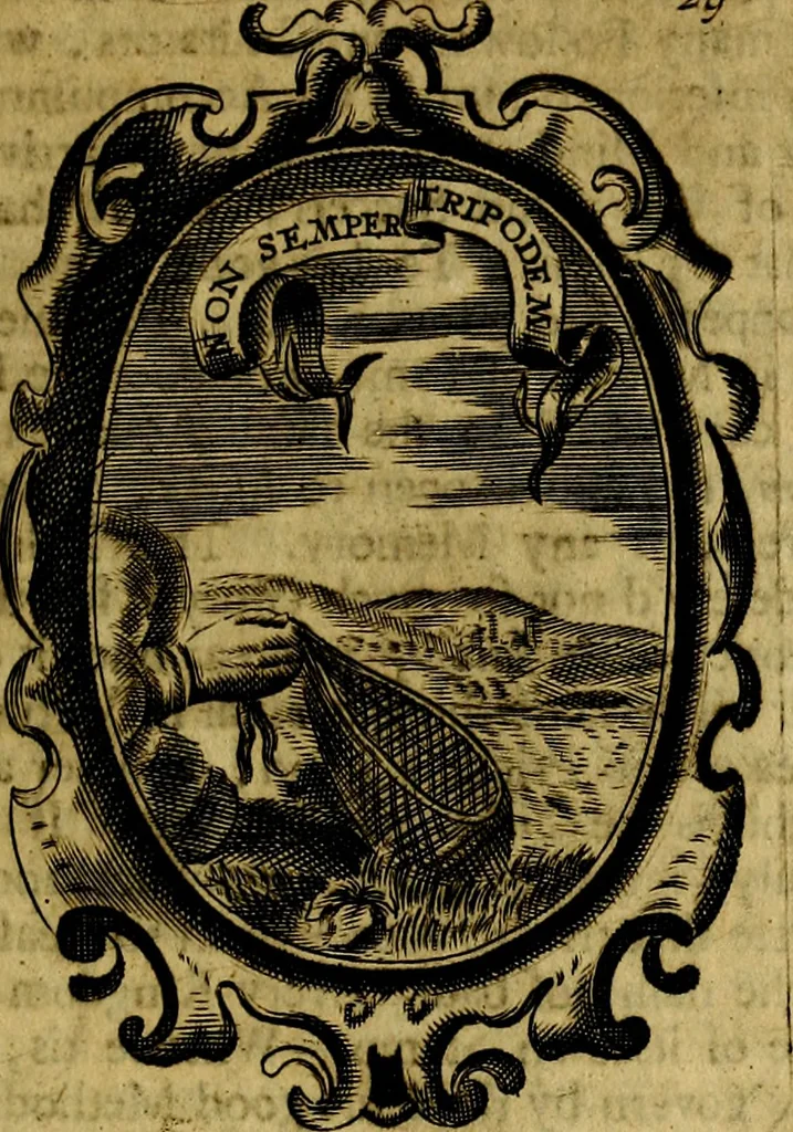 An illustration from The royal politician represented in one hundred emblems, 1700, leaf 234