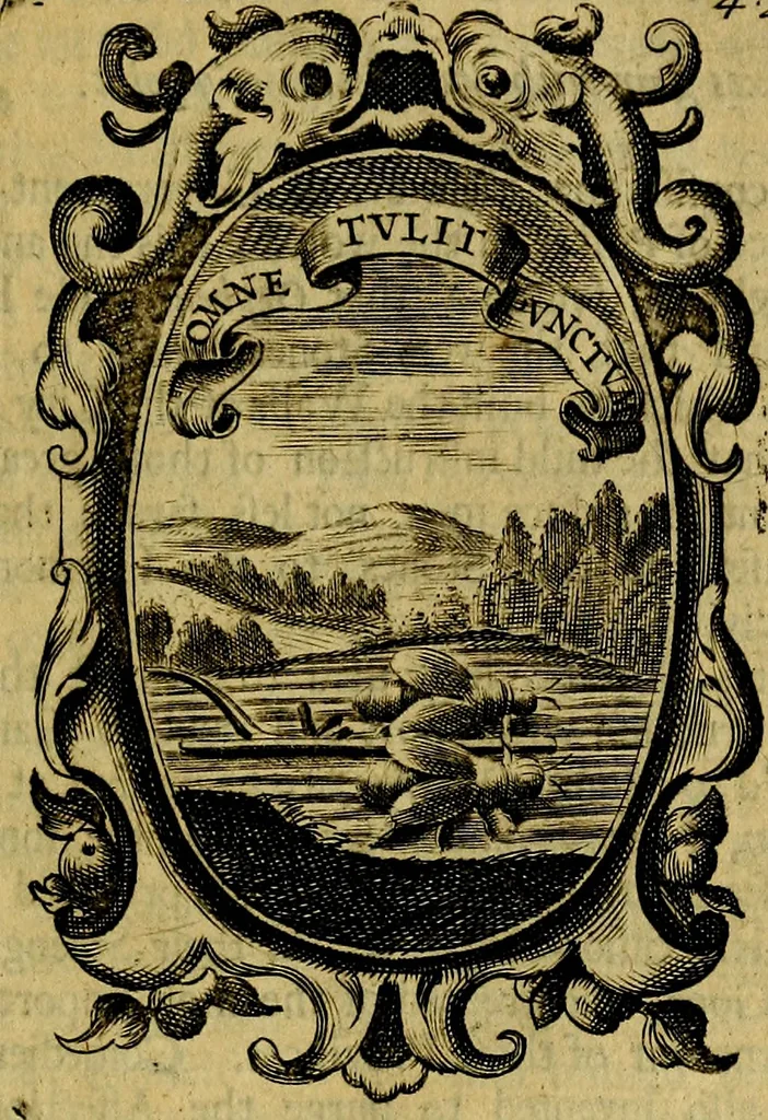 An illustration from The royal politician represented in one hundred emblems, 1700, leaf 324