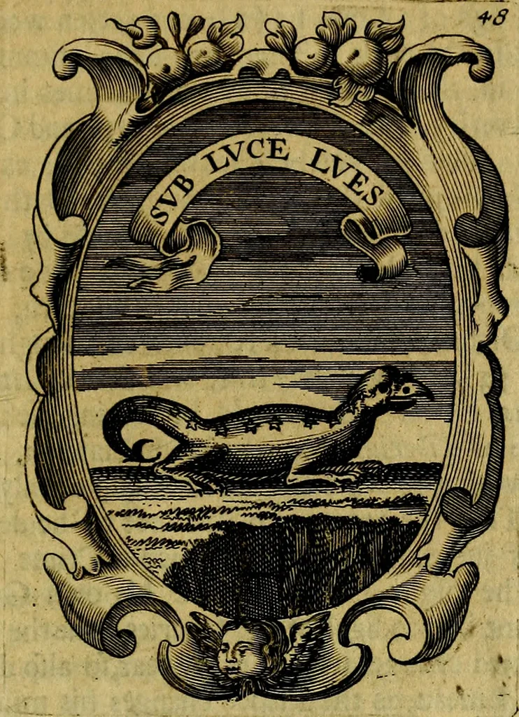 An illustration from The royal politician represented in one hundred emblems, 1700, leaf 362