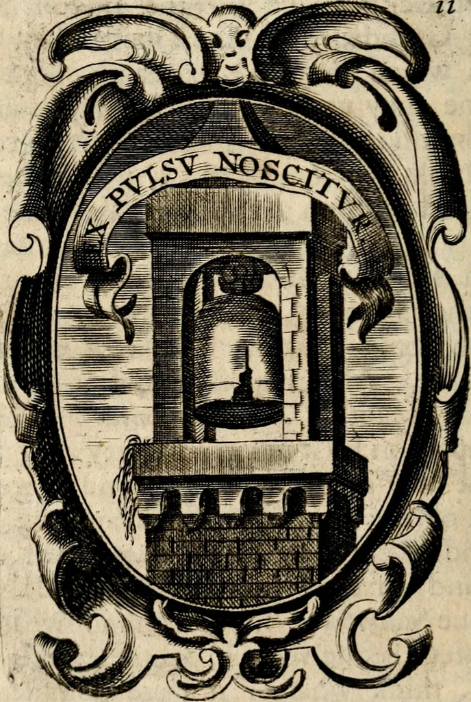 An illustration from The royal politician represented in one hundred emblems, 1700, leaf 107