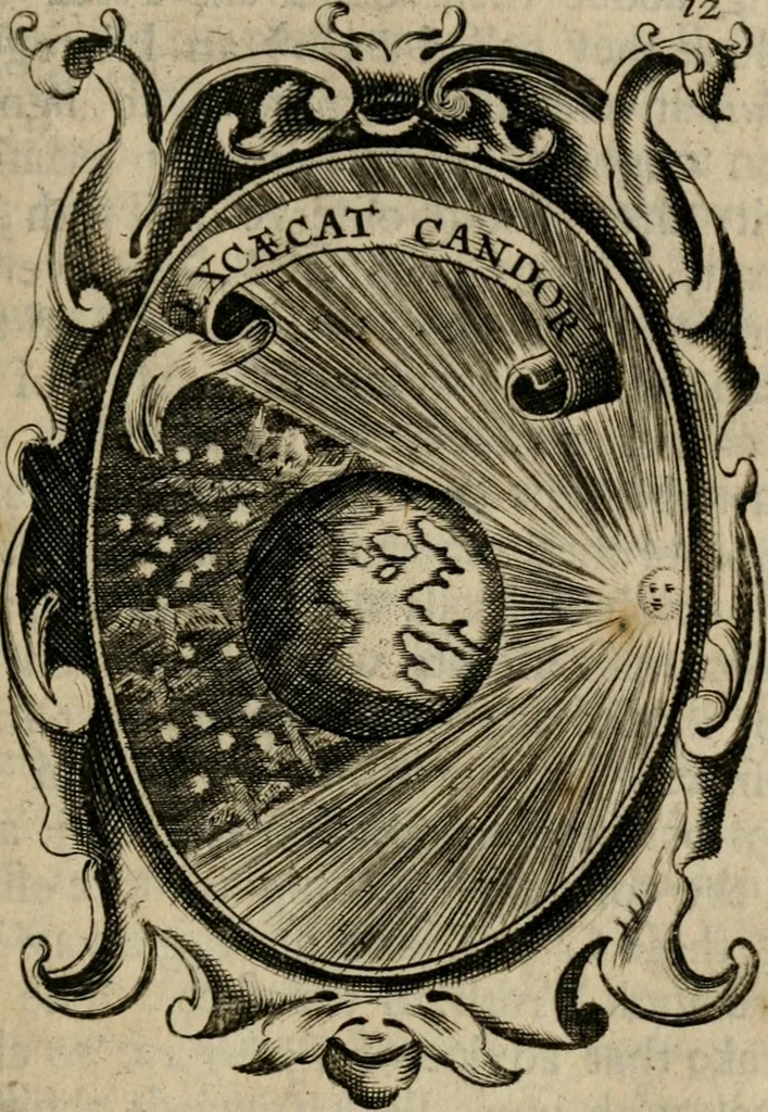 An illustration from The royal politician represented in one hundred emblems, 1700, leaf 114