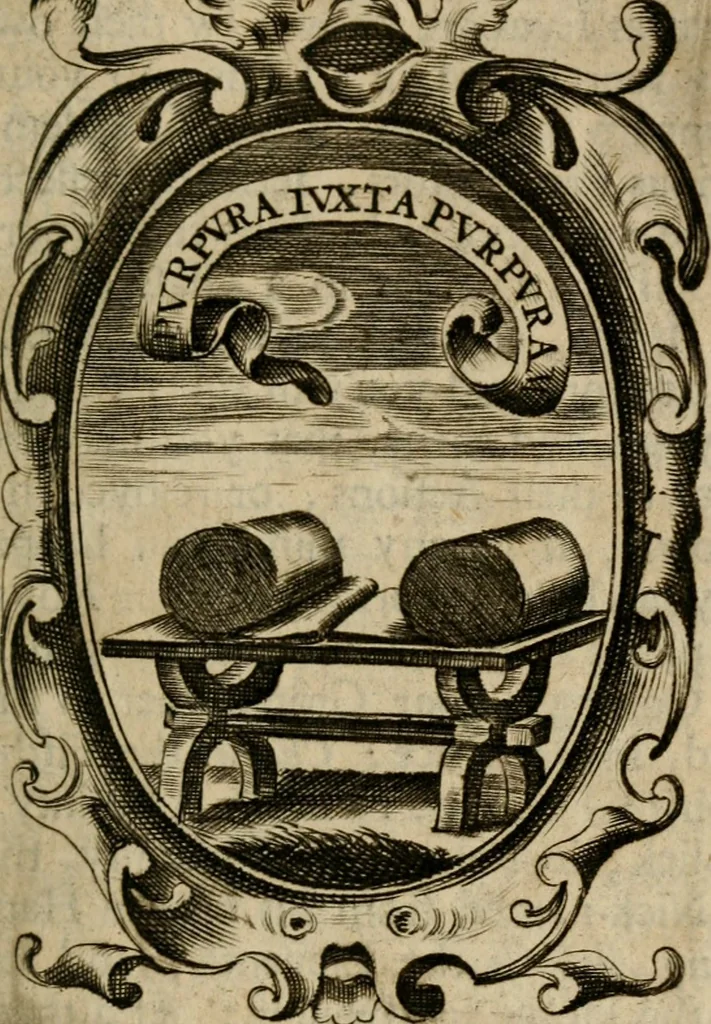 An illustration from The royal politician represented in one hundred emblems, 1700, leaf 142